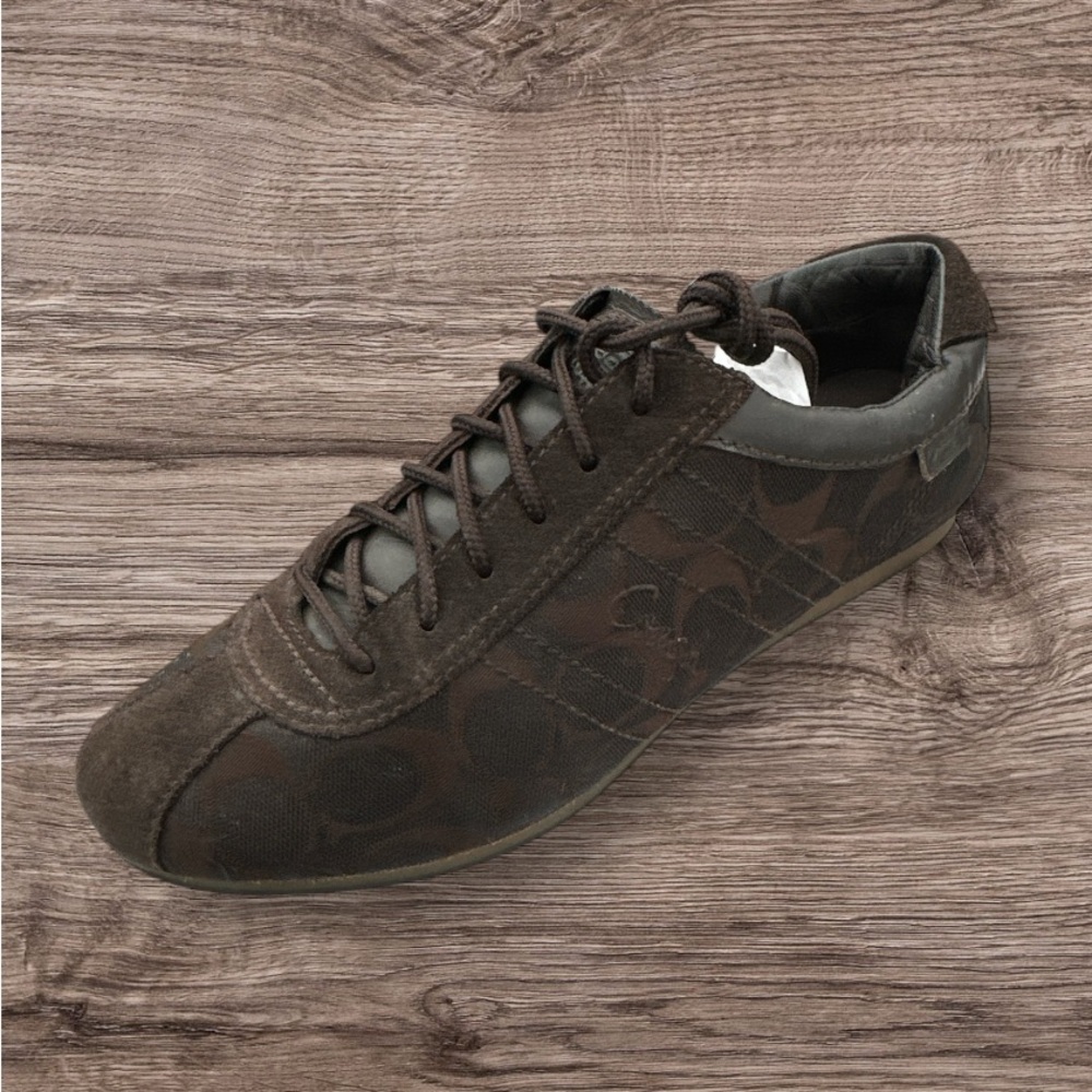 Women’s Brown Coach “Katelyn” Sneakers